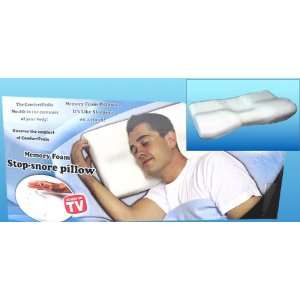  Stop Snore Memory Foam Neck Pillow As Seen On TV