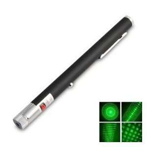  5 Patterns Green Laser Pointer with 5 Caps and Elegant 