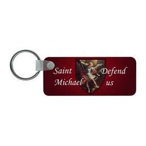 St.Michael Red Keychain