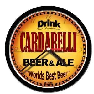  CARDARELLI beer and ale cerveza wall clock: Everything 