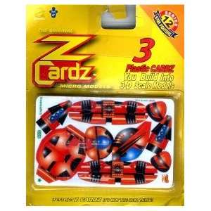  Z Cardz Micro Models: Toys & Games