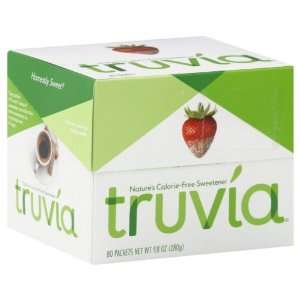 Truvia Sweetener 80 Packets Calorie free 9.8 Oz