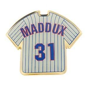  Chicago Cubs Greg Maddux Souvenir Pin: Sports & Outdoors