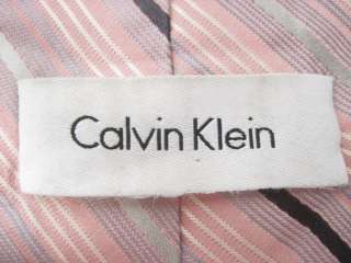 LOT 2 CALVIN KLEIN BARNEYS NEW YORK Mens Silk Neck Ties  