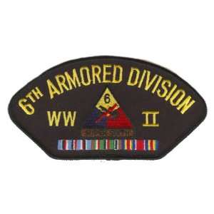  6th Armored Division WWII Hat Patch: Everything Else