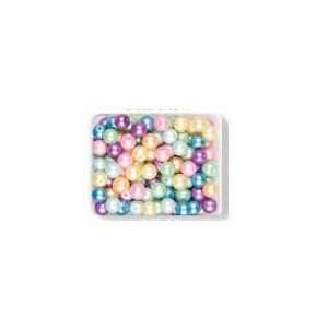   8mm pearl bead mix pastel shades   140 beads Arts, Crafts & Sewing