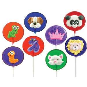  Themed Pops: Grasshopper, Dog, Crown, Panda, Caterpillar, Snake, Cat 
