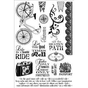  Stampers Anonymous Darcies Cling Mounted Rubber Stamps A 