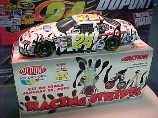 2004 JEFF GORDON RACING STRIPES 1/24 CW #24 ACTION CAR  