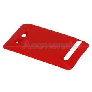   Extended Battery With Red Cover +Dock Charger for HTC EVO 4G Sprint