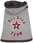 Dog Clothes All Star Team Hoodie Jacket I See Spot MED