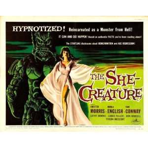  The She Creature Movie Poster (22 x 28 Inches   56cm x 