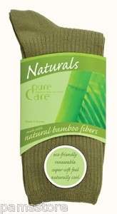 pureCare® Natural Socks Bamboo Crew  