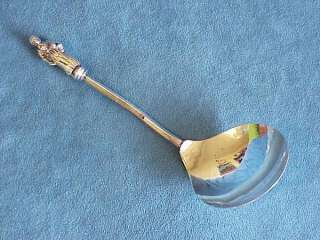 1895 Antique DUTCH 833 Sterling Silver Woman Lady Spoon  