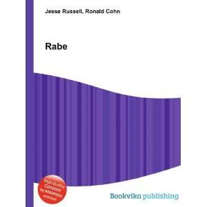  Rabe Ronald Cohn Jesse Russell Books