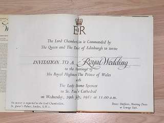 Invitation to a ROYAL WEDDING by Kathryn Spink  