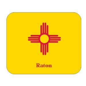  US State Flag   Raton, New Mexico (NM) Mouse Pad 