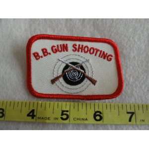  B.B. Gun Shooting Patch 