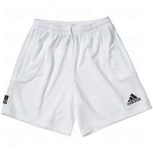  adidas Youth ClimaLite Squadra II Shorts White/White 