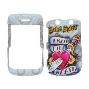   DEATH Snap On Cover for BlackBerry Bold 9700: Cell Phones