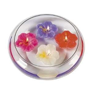  Hibiscus Floating Candles   Party Decorations & Lamps, Candles 