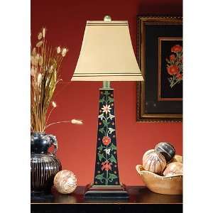  Wildwood Lamps 23134 Flowers 1 Light Table Lamps in Hand 