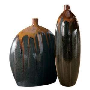  Zamoran Set of Two Ceramic Vases