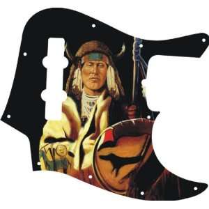  Western Pride Graphical J Bass Standard Pickguard Musical 
