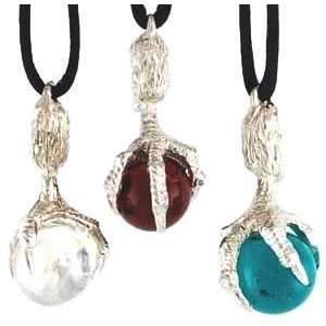 Crystal Orb Necklace Pendant Wicca Wiccan Pagan Metaphysical Spiritual 