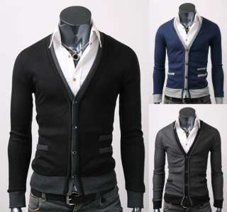 Mens Stylish Casual & Dresses Knitted Sweater Cardigans  