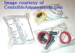 Rubber ring kit for Williams BAD CATS pinball machine  