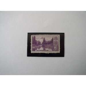  Single 1934 US Postage Stamp, Mt. Rainier, S# 742 