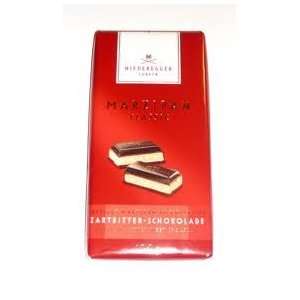 Niederegger Marzipan   Classic Dark Chocolate (Pack of 2 Bars)