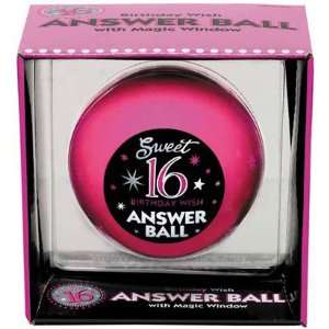 Sweet 16 Sparkle Answer Ball: Toys & Games
