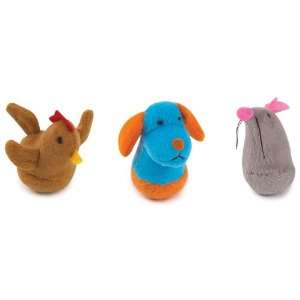  Savvy Tabby Cat Roly Polies   Set of 3: Pet Supplies