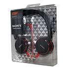 NEW Sony MDR ZX600 On Ear ZX Series Stereo Audio Headphones Black Over 
