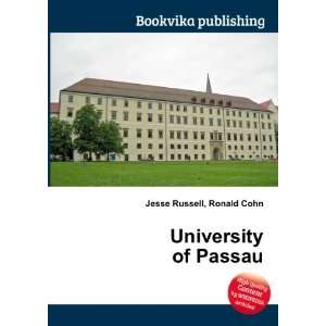  University of Passau Ronald Cohn Jesse Russell Books