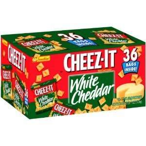 Cheez it Crackers, White Cheddar, 36 count Single Serve Packages (2 