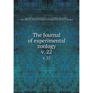  The Journal of experimental zoology. v. 22 Ross G. (Ross Granville 