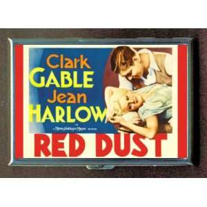  CLARK GABLE JEAN HARLOW RED DUST ID Holder Cigarette Case 