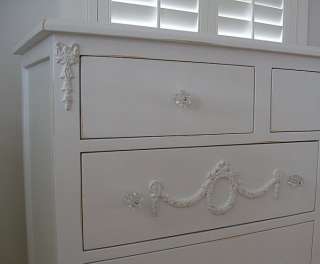Cottage Style Mary Jane DRESSER Solid Wood 30 Distressed Paints Old 
