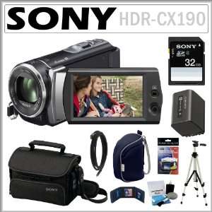   Sony 32GB SDHC + 2 Sony Cases + Sony Battery Pack + Mini HDMI Cable