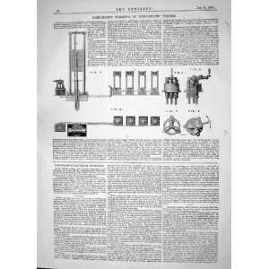  ENGINEERING 1863 SAMUELSON WORKING HYDROSTATIC PRESSES 