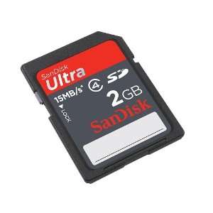  SanDisk 2 GB Flash Memory Card SDSDH 002G U46 Electronics