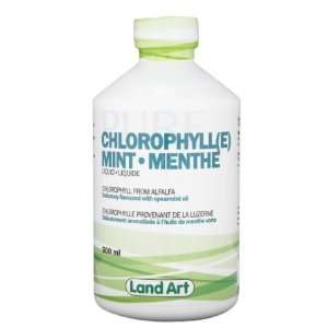  CHLOROPHYLL MINT (500ML) Liquid Brand Land Art Health 