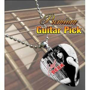  Jeff Beck Premium Guitar Pick Necklace: Musical 