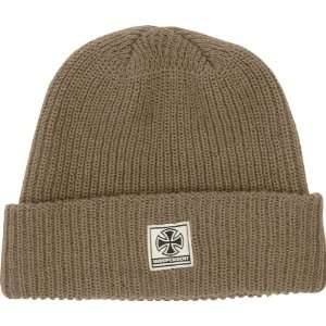  Independent No Bs Beanie Brown Skate Beanies Sports 