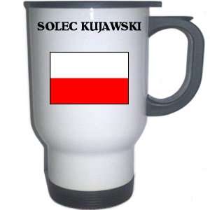  Poland   SOLEC KUJAWSKI White Stainless Steel Mug 