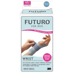 Futuro Slim Silhouette Wrist Support, Right Hand, Adjustable, 0.18 