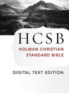 The Holy Bible HCSB Digital Text Edition Holman Christian Standard 